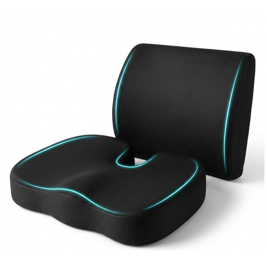 CloudSeat Pro Complete Comfort Set – Seat Cushion & Lumbar Support Bundle